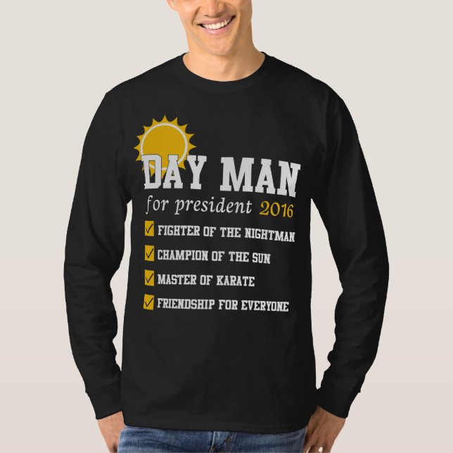 Dayman Pour Président Dimanche 2016 T-shirt (Devant)