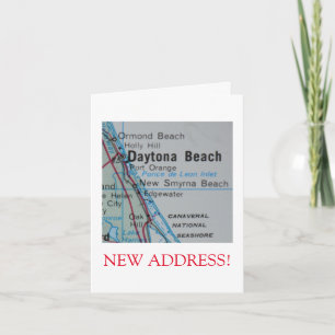Daytona Beach Nouvelle adresse faire-part