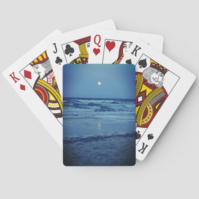 Daytona Beach Pleine lune Cartes de jeu (dos)