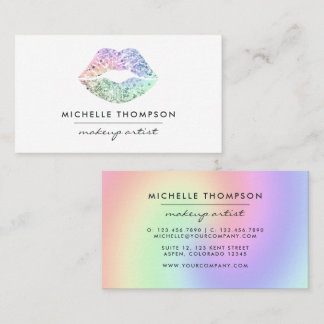 Dazzling Faux Parties scintillant Lips Carte de vi