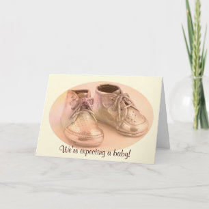 DBG© Faire-part de chaussures pour bébés