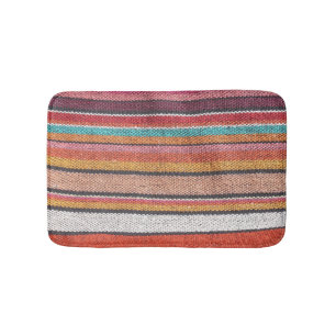 De Bain Richesse du tapis : Textures mexicaines péruvienne