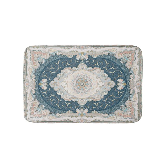 De Bain Tapis ancien persan turc (Devant)