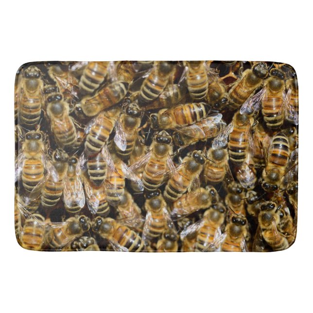 De Bain Tapis d'abeilles (Devant)
