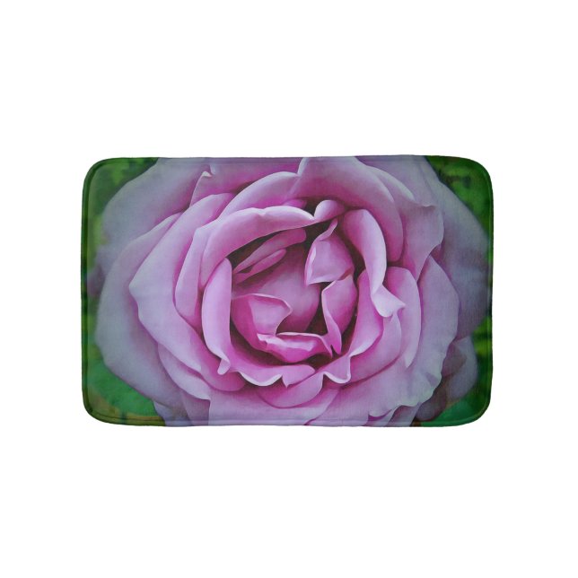 De Bain Tapis d'art Rose violet (Devant)