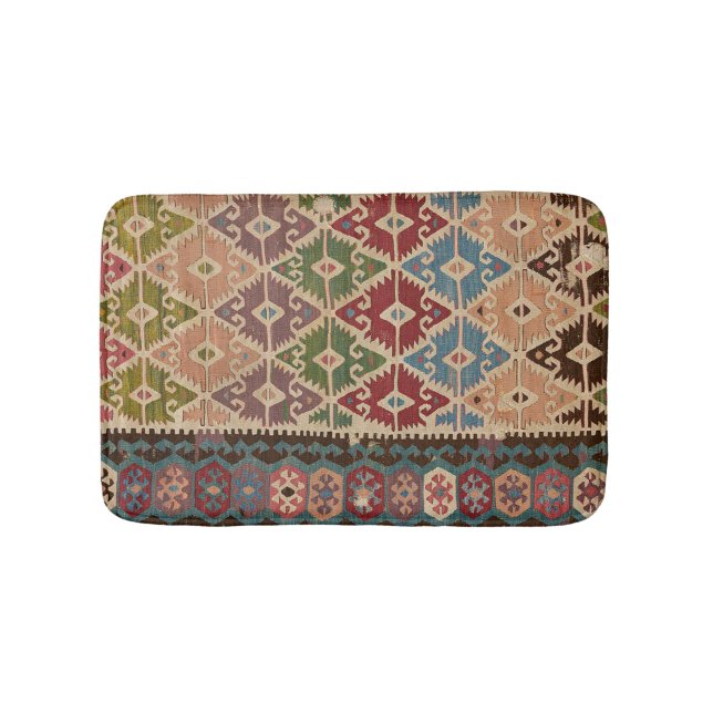 De Bain Tapis kilim turc (Devant)