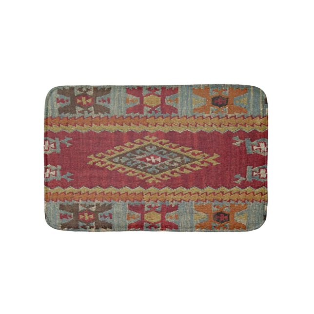 De Bain Tapis kilim turc (Devant)