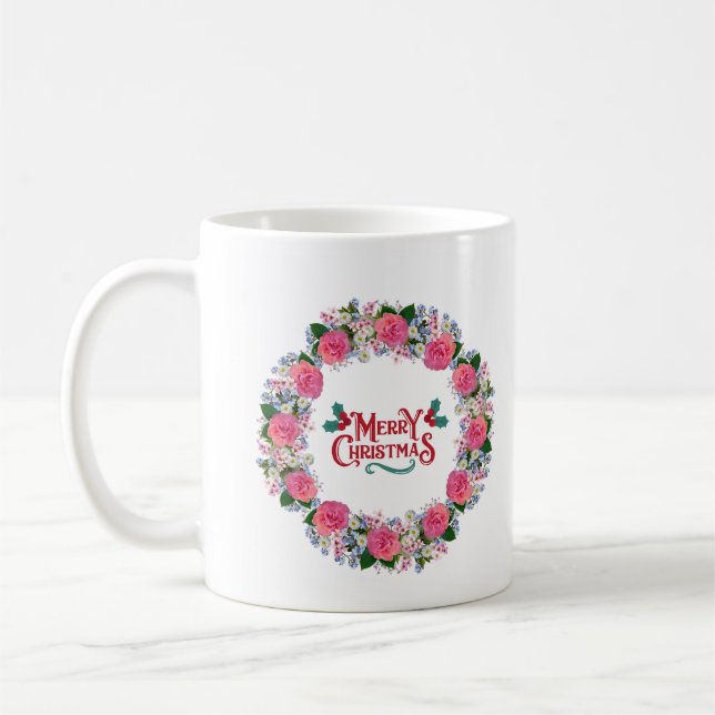 De beaux mugs joyeux Noël  (Gauche)
