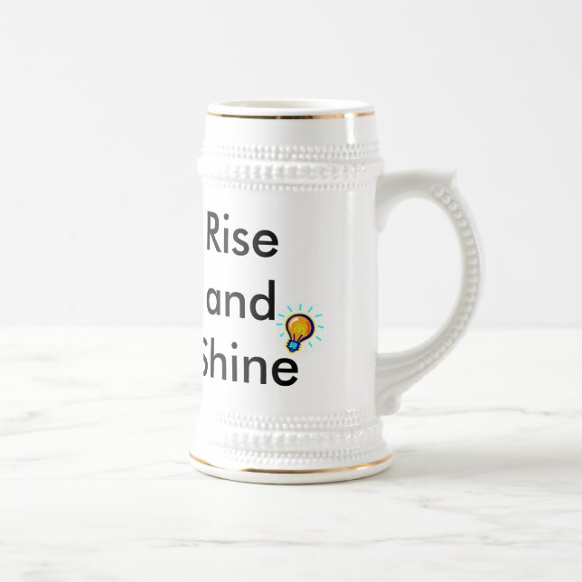 "De belles citations sur la vie" Café Mug (Droite)