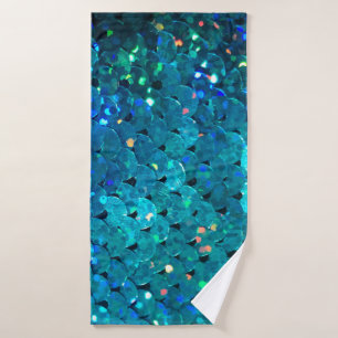 De belles paillettes colorées scintillant sous les