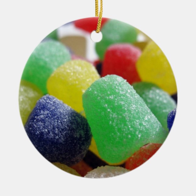 De boules de gomme ornement en abondance (Devant)