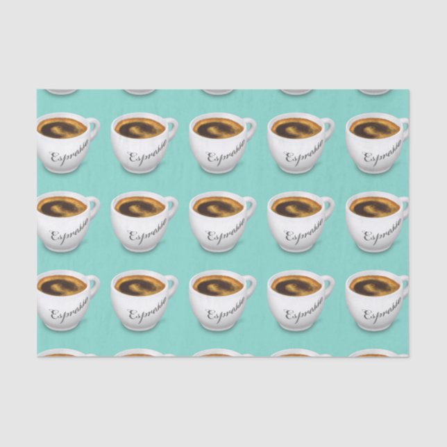 De café express papier de soie de soie svp (Recto)