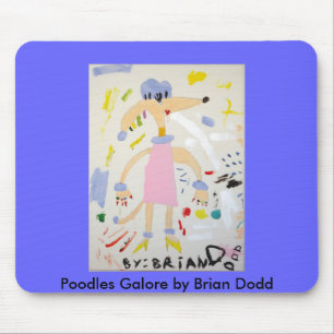 De caniches tapis de souris en abondance par Brian