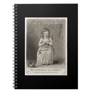 ~ de carnet de notes à spirale de Samplermakers de