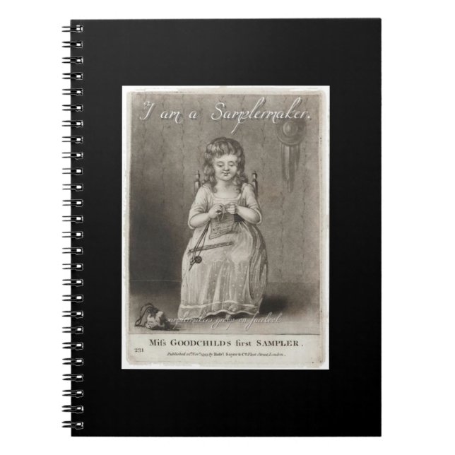 ~ de carnet de notes à spirale de Samplermakers de (Devant)