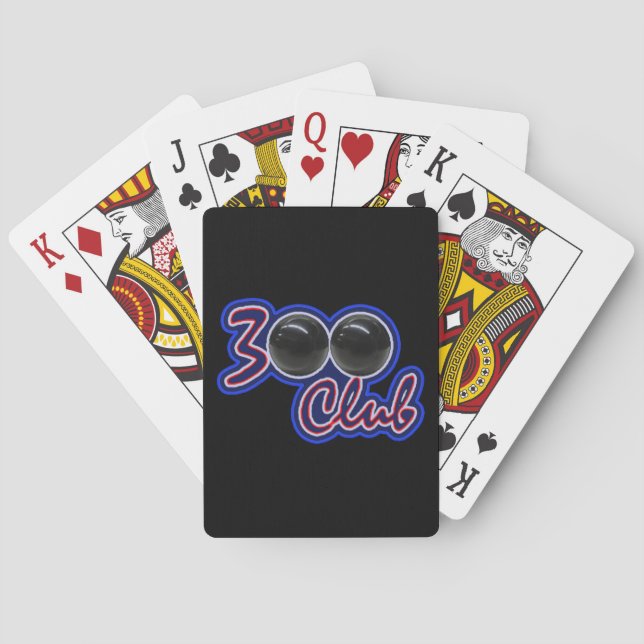 DE CARTES 300 CLUB - JEU PARFAIT AU BOWLING (dos)