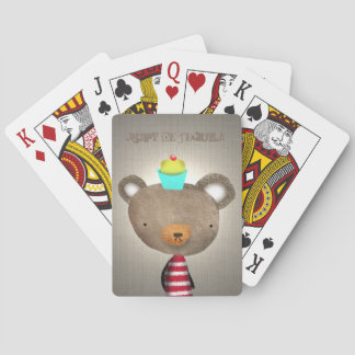 De Cartes Jeu d'ours en peluche