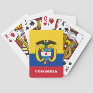 De Cartes Jeu du Drapeau Colombien, Colombie Jouer des carte