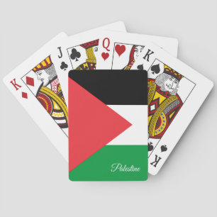 De Cartes Jeu du Drapeau Palestinien, Palestine Jouer des ca