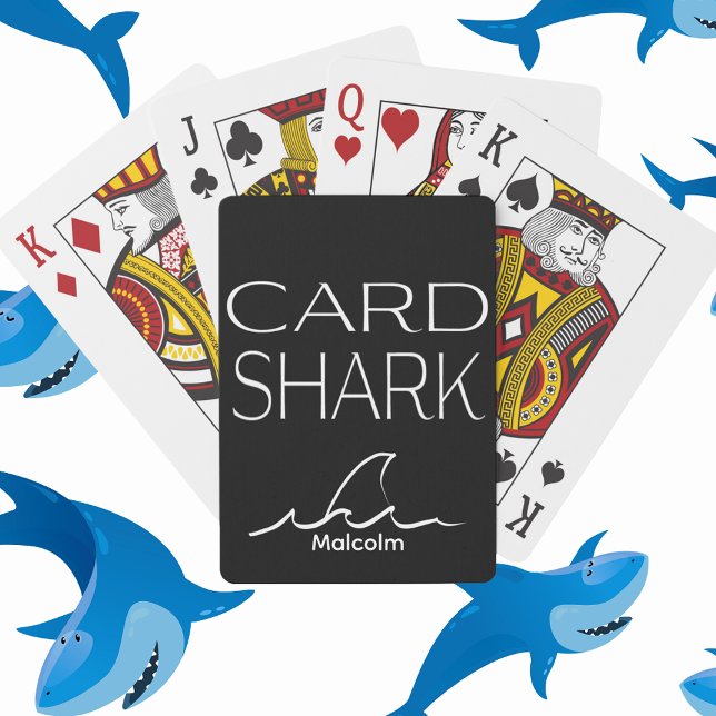 De Cartes Personnaliser Carte Shark noir&blanc Jeu sur (Créateur téléchargé)