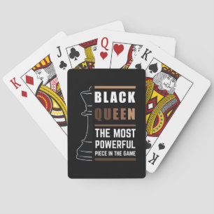 De Cartes Reine Noire La Pièce La Plus Puissante Dans Le Jeu