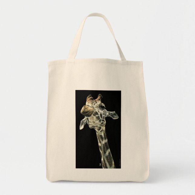 De "Chin sac fourre-tout à girafe" - (Devant)