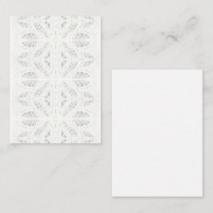 De Correspondance BATTENBURG LACE 3.5x2.5 Carte plate / Verticale