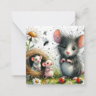 De Correspondance Belle carte souris