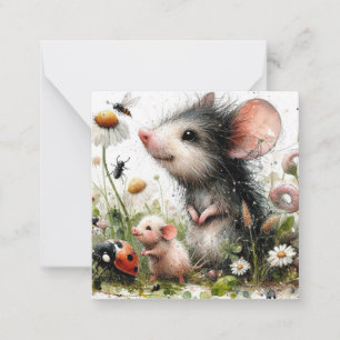 De Correspondance Belle carte souris