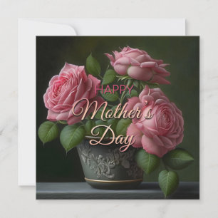 De Correspondance Bonne mère journée fleurie bouquet coeur carte