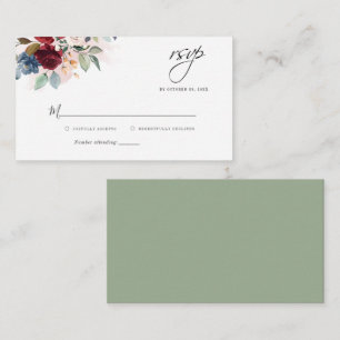 De Correspondance Budget Eucalyptus Bourgogne Flora Mariage Carte RS