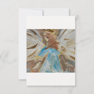 De Correspondance Carte à note plate Art original..angel