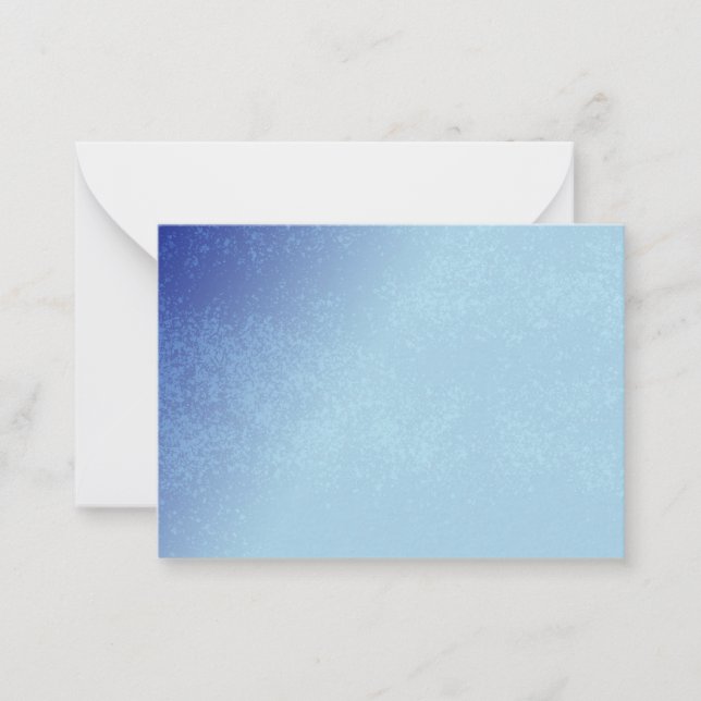 De Correspondance Carte à note plate avec coeur (Devant)