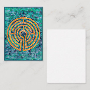 De Correspondance Carte à note plate LABYRINTH II 3,5x2,5