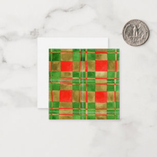 De Correspondance Carte à plat Carré MAC GREGOR TARTAN 2,5 pouces
