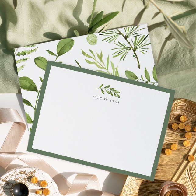 De Correspondance Carte à plat Wild Meadow (Créateur téléchargé)