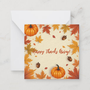 De Correspondance Carte bon thanksgiving