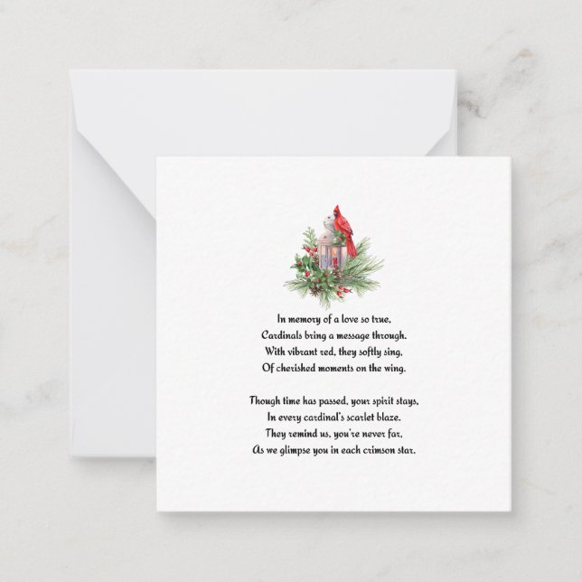 De Correspondance Carte commémorative du Cardinal rouge - Sympathie (Devant)