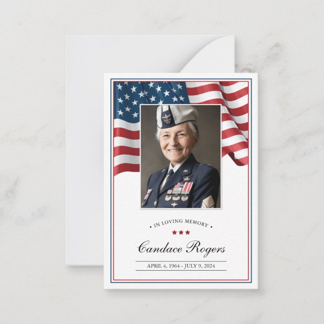 De Correspondance Carte commémorative patriotique (Devant)