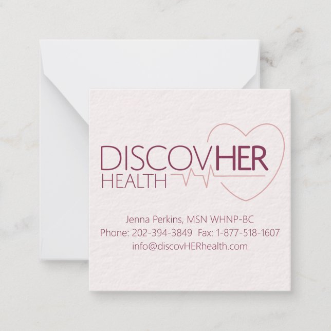 De Correspondance Carte customisée Flat Note (Devant)