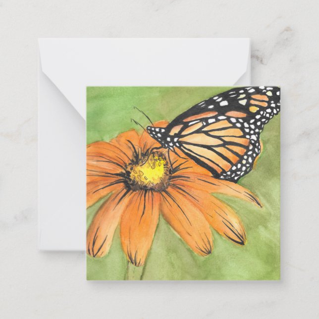 De Correspondance Carte d'anniversaire d'aquarelle (Devant)