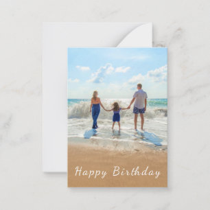 De Correspondance Carte d'anniversaire personnalisée avec photo et t
