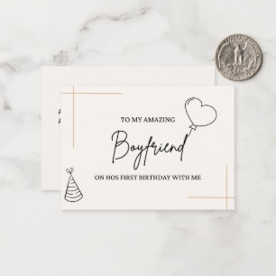 De Correspondance Carte d'anniversaire personnalisée pour copain