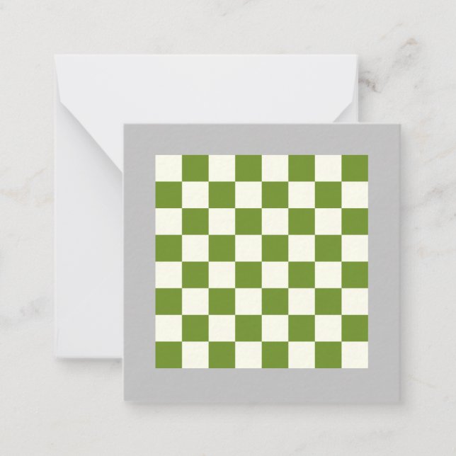 De Correspondance Carte d'échecs couleur personnalisée (Devant)