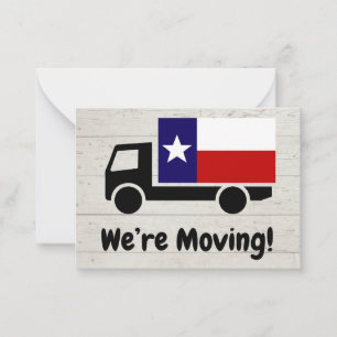 De Correspondance Carte Déplacement vers le Texas
