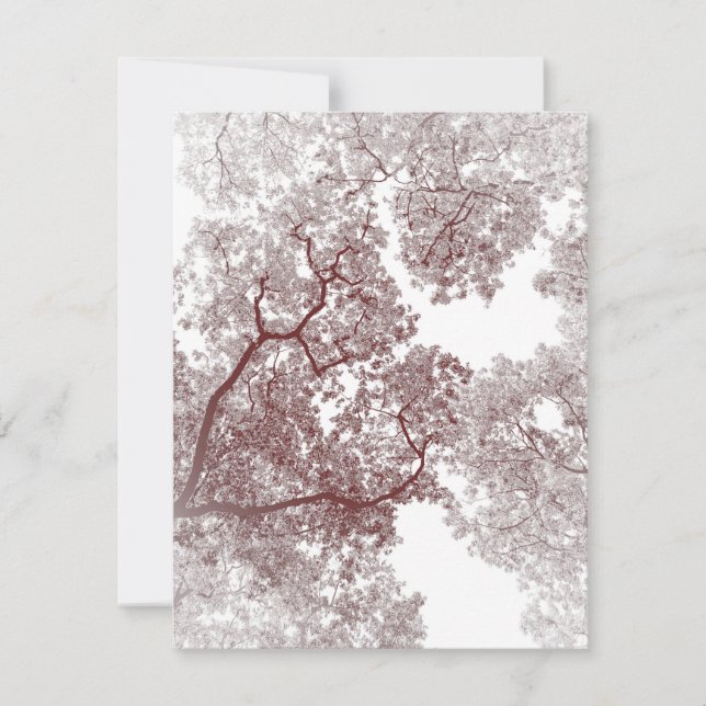 De Correspondance Carte des arbres 4 (Devant)