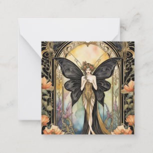 De Correspondance Carte Fée Art Déco gothique