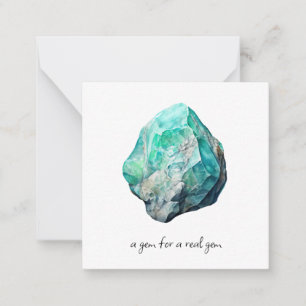 De Correspondance *~* Carte Gemstone AP64 VARISCITE Flat Note