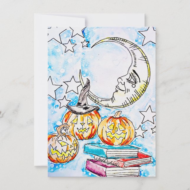 De Correspondance Carte Halloween (Devant)