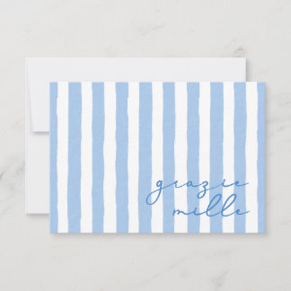 De Correspondance Carte Merci Grazie Mille Italienne